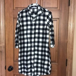 Woolrich Flannel Dresss/Cardigan